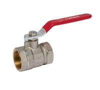 Valvola a sfera con leva Atusa F/F 3/4 in ottone rosso VSR05504