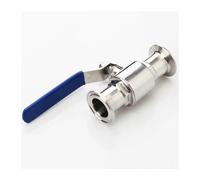 Valvola a sfera con passaggio completo Tipo di morsetto Ghiera in acciaio inossidabile SS304 57mm/63mm/76mm/89mm/102mm/108mm/133mm/159mm(89mm)