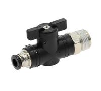 Valvola a sfera Connettore 4-12mm 1/8" 3/8" 1/2" PT(BC 4mm,1/2")