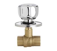 VALVOLA A SFERA DA INCASSO FF CON MANIGLIA E ROSONE 1/2" FIV