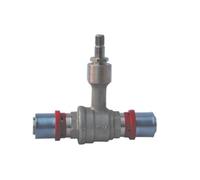 Valvola a sfera da incasso per raccordi press 16mm per tubo multistrato a pressare