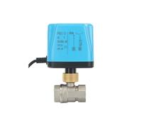 Valvola a sfera elettrica 1/2" 3/4" 1" in acciaio inossidabile normalmente chiusa/normalmente aperta 220V 12V 24V Valvola a sfera a 2 fili 24VDC(1",Normally Closed)