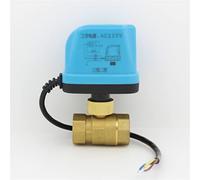 Valvola a sfera elettrica AC220V DC12V AC24V DC24V Valvola a sfera motorizzata con attuatore elettrico DN15 DN20 DN25 DN32 DN40 1 pz(Dn40,AC24V)