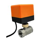 Valvola a sfera elettrica in acciaio inossidabile da 3/4 di pollice 3-Wire 2 Control motorizzata a 2 vie 1 pz (12VDC_CR02)