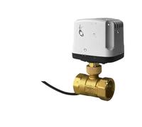 Valvola A Sfera Elettrica In Ottone DC12V-24V O AC220V Valvola A Sfera Elettrica A 2 Vie E 3 Fili A 2 Controlli DN15~DN50, IP65 Super Waterp(DN25,AC 220V_2WAYS)