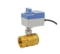 Valvola a sfera elettrica in ottone motorizzato con interruttore manuale, 1/2, 3/4 e 1 pollice, 12 V/24 V/220 V, pezzo(1/2",DC12V_CR02)