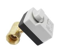 Valvola a sfera elettrica in ottone regolabile con attuatore elettrico AC220V for sistemi di controllo dell'aria condizionata