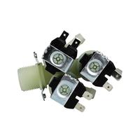 Valvola a Sfera, Elettrovalvola in plastica uno su tre Distributore d'acqua for macchina da caffè Valvola di ingresso acqua Resistenza alla temperatura 100 ℃ 12 24 V 220(DC24V)