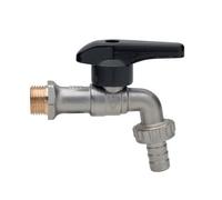 VALVOLA A SFERA EROGAZIONE CON PORTAGOMMA E LEVA IN ALLUMINIO 1/2" DN 15 PN 30