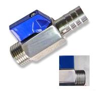 Valvola a sfera esterna in acciaio inossidabile 304 con struttura morbida di tenuta, adatta per applicazioni ad alta pressione in strutture commerciali e residenziali (DN15+12MM)