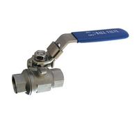 VALVOLA A SFERA FF CON LEVA ACCIAIO INOX 1" Valvole Rubinetti Sfera