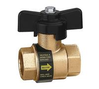 VALVOLA A SFERA FF CON RITEGNO BALLSTOP 1/2"