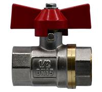 VALVOLA A SFERA FF FF 1/2- 10 pezzi - FLUXY