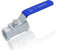 Valvola a sfera, filettatura interna, 1/2" mini valvola a sfera in acciaio inox 304 con maniglia a leva, valvola di intercettazione manuale, valvola a sfera