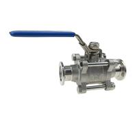 Valvola A Sfera For Vuoto In Acciaio Inossidabile 304 A 2 Vie Manuale ISO-KF MS Con Rilevamento Perdite(KF40)