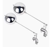 Valvola a sfera galleggiante a gomito da 90 gradi in acciaio inossidabile 304 da 1 pezzo for serbatoio 'acqua e torre, porte da 1/2 pollice, 3/4 pollici, 1 pollice(DN25)