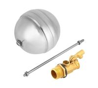 Valvola a sfera galleggiante con sensore di acqua con filettatura maschio in ottone DN15 G1/2, valore della sfera galleggiante in acciaio inossidabile