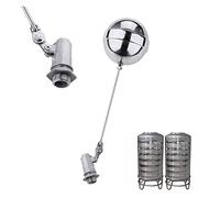 Valvola a sfera galleggiante in acciaio inossidabile Livello liquido Acqua Livello 1/2 "Valvola a sfera for carri armati for acqua fredda/Cisterne da toilette
