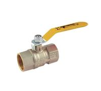 Valvola a sfera gas FF con leva piatta 3/4"