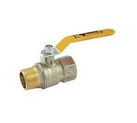 Valvola a sfera gas MF con leva piatta 1"1/4