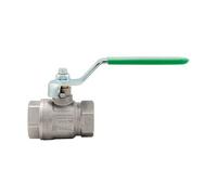 VALVOLA A SFERA IDEAL DVGW FF CON LEVA PIATTA PASSAGGIO TOTALE 1"1/2 (DN 40) 30