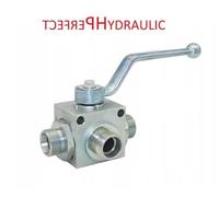 Valvola a sfera idraulica ad alta pressione esterna a tre vie M22x1,5 15L