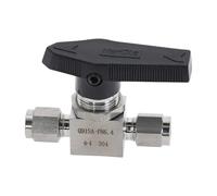 Valvola A Sfera In Acciaio Inossidabile 304 Femmina SS304 For Tubi E Condotte Q91SA OD 3 Mm 4 Mm 8 Mm 10 Mm(1/8")