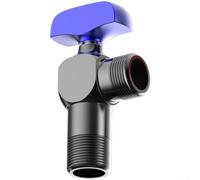 Valvola a sfera in ottone ad angolo G1/2 acqua chiusa raccordo per WC