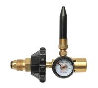 Valvola a sfera in ottone, Regolatore Di Gonfiaggio For Palloncini In Lattice E Elio In Ottone Da 145*135 Mm Con Manometro For Valvole Di Bombola G5/8 Riduttore Di Pressione ,Valvola a sfera idraulica
