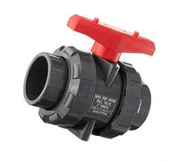 Valvola a sfera in PVC da 2 pollici per il controllo del flusso nei sistemi di irrigazione e nei parchi acquatici