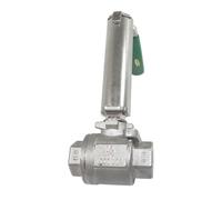 Valvola A Sfera Inline CF8M SS FNPT X FNPT, Maniglia Di Blocco 1/4" 1000WOG