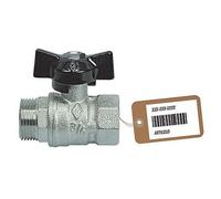 VALVOLA A SFERA MF CON FARFALLA F-BRICO 1/2 DN 15 PN 64