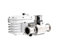 Valvola a sfera motorizzata a piattaforma alta a 3 vie da 63 mm Q911F-16P Valvola a sfera elettrica con puntale a tre morsetti sanitaria(T Type,110VAC)