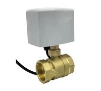 Valvola a sfera motorizzata da 1/2" 3/4" 1-1/2" 12VDC 24VDC 3 fili 2 controlli Valvole a sfera elettriche Valvola for acqua(1-1/2",24VAC)