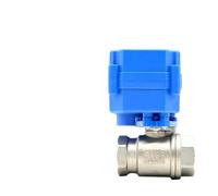 Valvola a sfera motorizzata DN15 DN20 DN25 a 2 vie in acciaio inox a passaggio completo Attuatore a 2 fili AC/DC 9-24 V (1/2 ", DC24V_CR03)