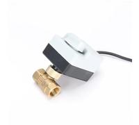 Valvola a sfera motorizzata DN15 DN20 DN25 DN50 220V Valvola a sfera elettrica in ottone con controllo a tre punti e tre fili con interruttore manuale(12vdc,DN50)