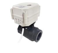 Valvola a sfera motorizzata elettrica DN20, valvola dell'acqua attuata da 3/4 di pollice CPVC, valvola di controllo del motore elettrico 220V con ritorno di spegnimento(BSP_AC110V TO AC240V_CR502)