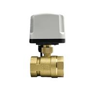 Valvola a sfera motorizzata impermeabile da 1,3 cm, 1,9 cm, 4,4 cm, 5 cm, valvola a sfera in ottone, valvola a sfera in ottone a tre fili o due linee (1,3 cm