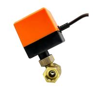 Valvola a sfera motorizzata in ottone 1/2 3/4 1 2 pollici, controllo a 3 fili/tre fili, uno normalmente chiuso, elettrico, 1 pezzo(1/2",12VDC_CR03)