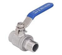 Valvola a Sfera NPT con Filettatura Maschio Femmina 1/2 Pollice, Valvola a Sfera 1000WOG, Valvola a Sfera Flottante in Acciaio Inossidabile 304 a Passaggio Diretto con