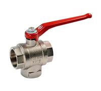 Valvola a sfera ottone 3 vie 1" 1/2 T - 1 PZ Osculati - 17.229.25 - 1722925