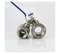 Valvola a sfera per acqua calda e fredda 1/8" 1/4" 3/8" 1/2" 3/4" 1" BSPT Equal Filettatura interna Valvola a sfera in due pezzi Acciaio inossidabile 304 Acqua Gas Olio