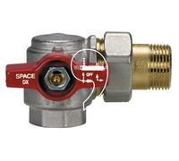 VALVOLA A SFERA PER COLLETTORE SQUADRA ROSSA DESTRA 2071R404DXR EFFEBI