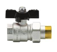 Valvola a sfera per collettori Enolgas Eko Basic a farfalla F 1 pollice S3227K06