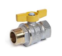 Valvola a Sfera per GAS Giacomini attacco MF 3/4 R734 R734GAX004