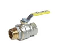 Valvola a sfera per Gas Giacomini con leva G 1 F x G 1 M R734LGAX005