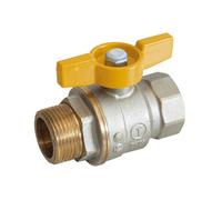 Valvola a sfera per Gas Giacomini G 1/2 F x G 1/2 M R734GAX003