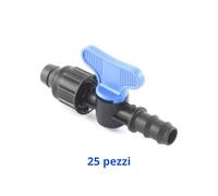 Valvola a sfera portagomma per tape 16mm
