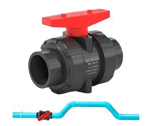 Valvola a Sfera Robusta - Arresto di precisione da 2,5 cm, Raccordo regolatore | Accessorio di Controllo del Tubo 'Acqua Industriale per la stabilità della Pipeline affidabile per Il