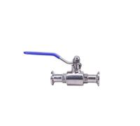 Valvola a sfera sanitaria a triplo morsetto, in acciaio inox SUS 304/316L, per tubi da 12,7 mm a 102 mm di diametro esterno. Produzione di birra fatta in casa. (57 mm OD K77,5 mm)